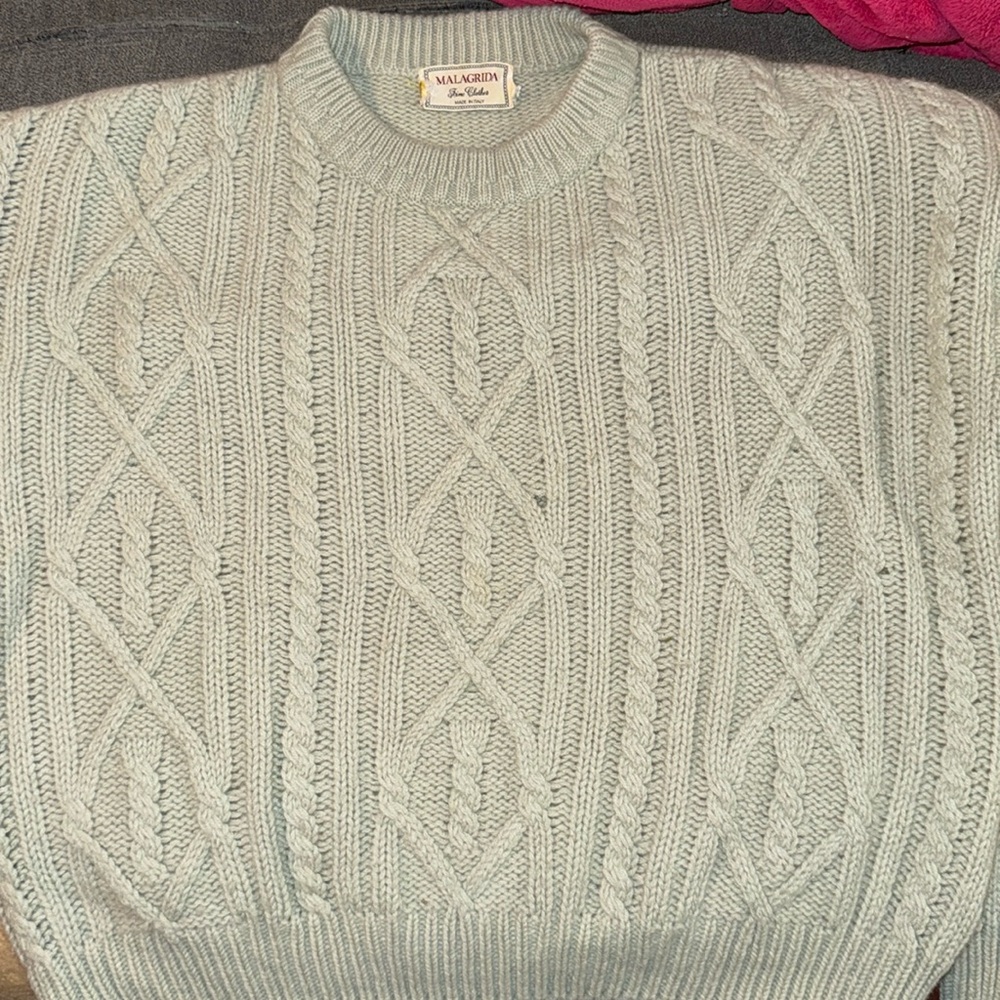 Vintage malagrida sweater fine clothes